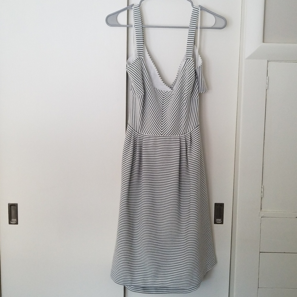 Postmark Anthropologie | Stripe Mona Dress Medium